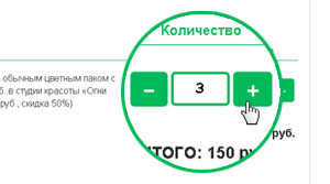 Выберите количество купонов в акции на 24скидка.ру