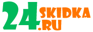 Логотип сайта скидок 24skidka.ru в Красноярске